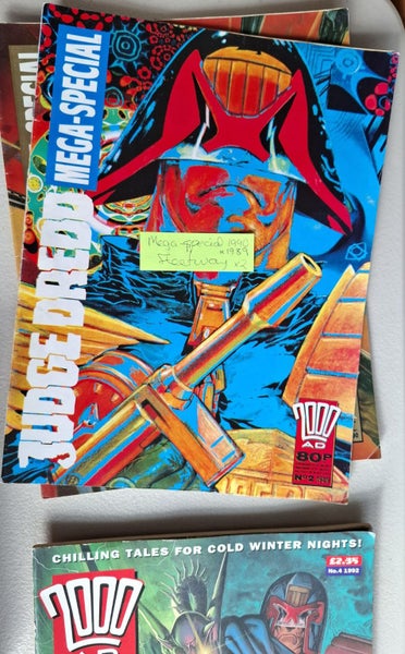 19 x Judge Dredd 2000AD and Megazines - Rebellion and Fleetway publishers Carousel 2