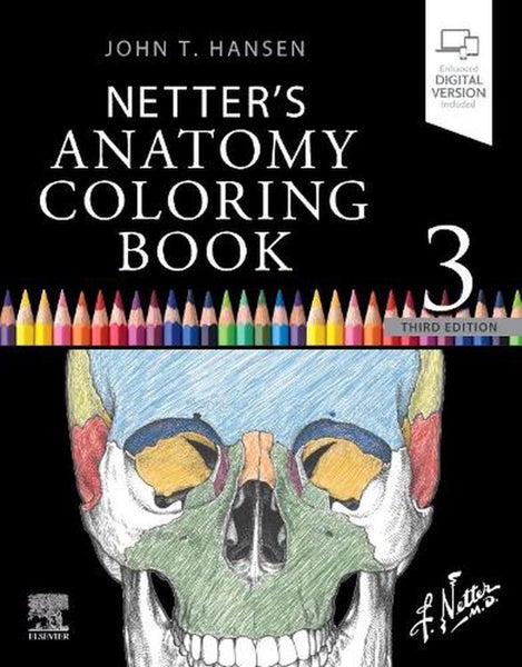 Netter's Anatomy Coloring Book by John T. Hansen - Paperback Carousel 1