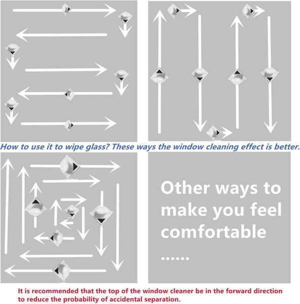 Magnetic Window Cleaner Carousel 10
