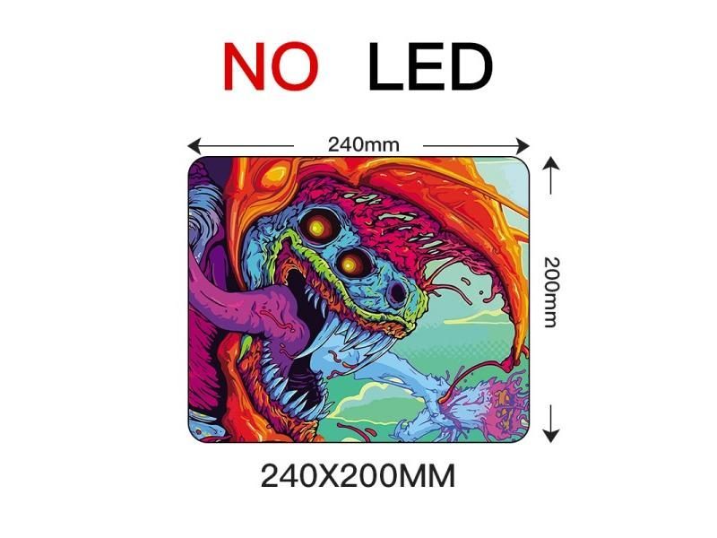 Sovawin Gaming Mouse Pad RGB Backlight Mat 900x400 Gamer XXL Computer Mousepad Carousel 1