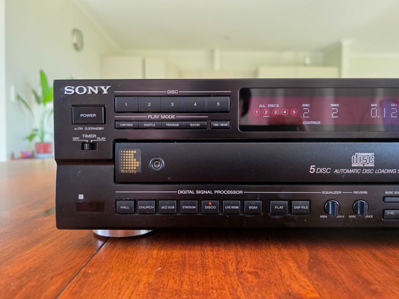 Sony CDP-C77ES 5 Disc CD Player -- TOP OF THE LINE!!! Carousel 2
