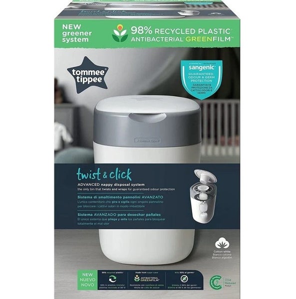 Tommee Tippee Twist and Click Advanced Nappy Bin Carousel 2