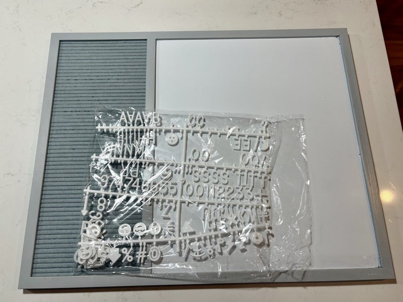 Kikki K message board with letters / numbers Carousel 1