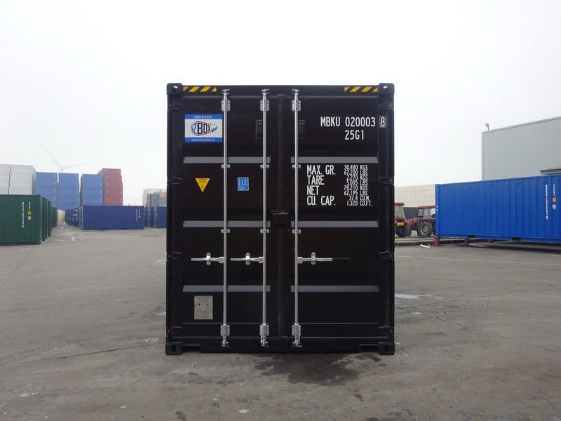 Shipping Container 20ft HIGH CUBE - NEW in BLACK - AUCKLAND63679365963137114