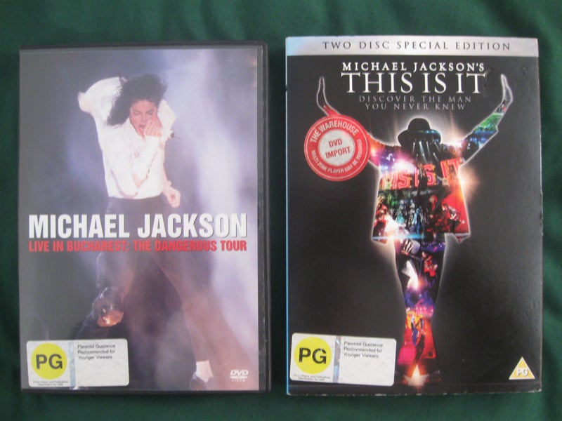 Michaels Jackson This Is It / Michael Jackson - Live In Bucharest / Beyonce Carousel 2