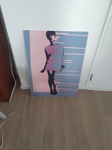 IKEA Pop Art- Retro 60's Image 'Kayla London' Carousel 2