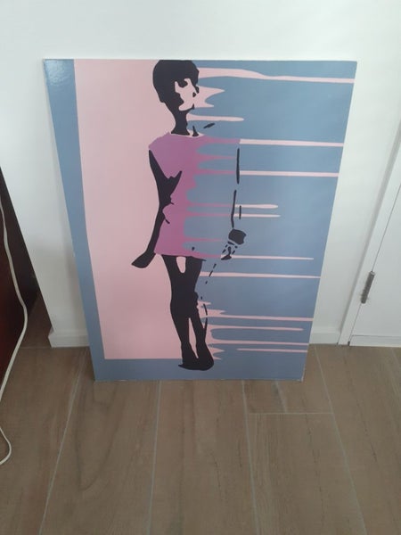 IKEA Pop Art- Retro 60's Image 'Kayla London' Carousel 1