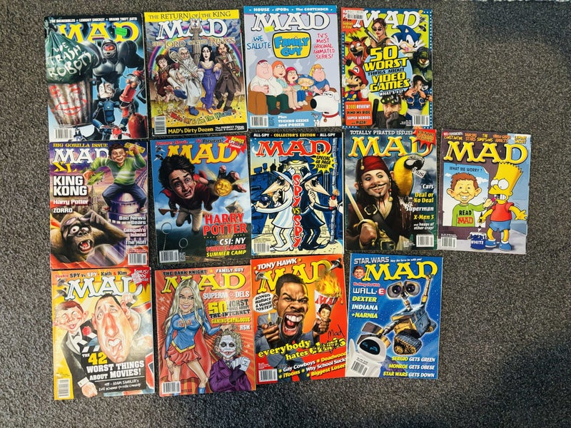 MAD magazine lot Carousel 1