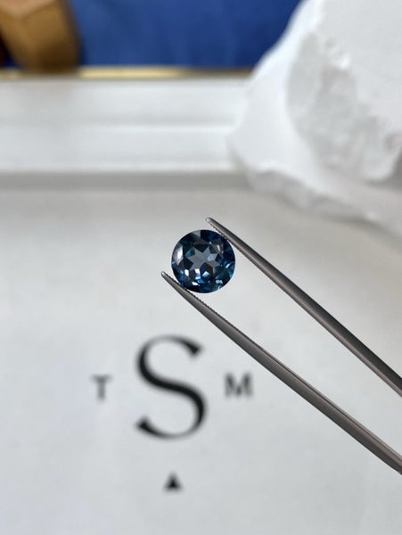 $1 RES ~ $1560 Buy Now * 3.64ct London Blue Topaz Carousel 1