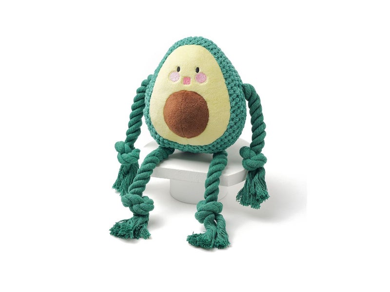 Plush Avocado Dog Toy, Avocado Pattern Toy for Dog, Plush Squeaky Dog Toy Carousel 2
