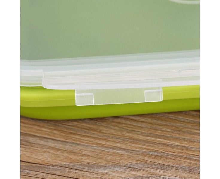 800ml Silicone Collapsible Portable Lunchbox Bowl Folding Food Storage Contai Carousel 5
