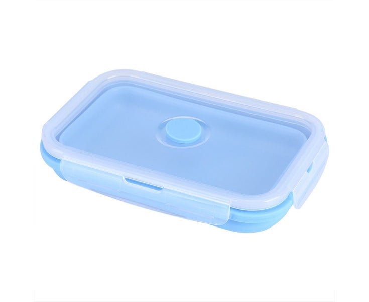 800ml Silicone Collapsible Portable Lunchbox Bowl Folding Food Storage Contai Carousel 1