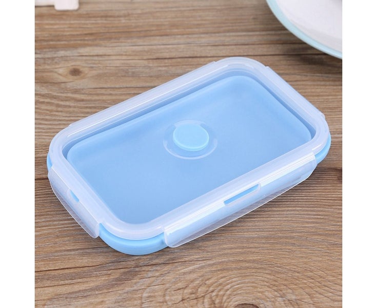 800ml Silicone Collapsible Portable Lunchbox Bowl Folding Food Storage Contai Carousel 2