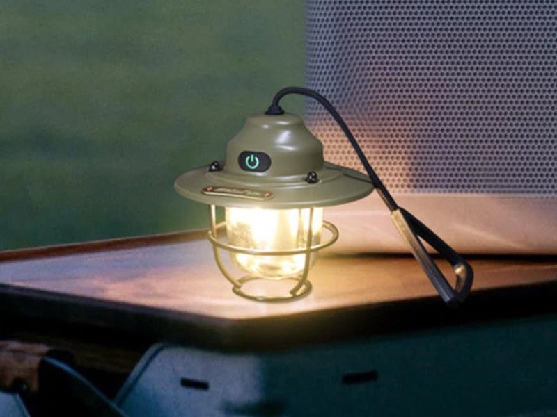 Camping Light, Tent Lamp, Retro Hanging Lantern, LED Light, USB Rechargeable Lam Carousel 7