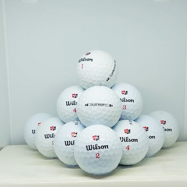 20 Wilson Duo Soft A+/A Grade Mixed Years - The original soft coated Golf Ball Carousel 1
