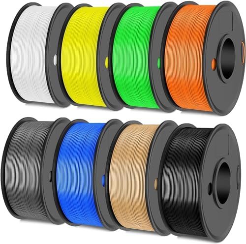 PLA 3D Printer Filament 1kg (Colour Selection) Carousel 1
