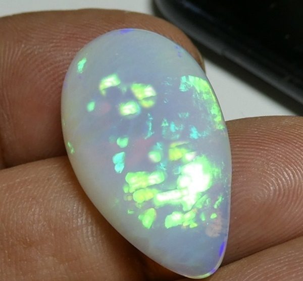 $1RE 17.45CT Buy Now $3450 UNTREATED RAINBOW FLASHING 100% NATURAL CRYSTAL OPAL Carousel 1