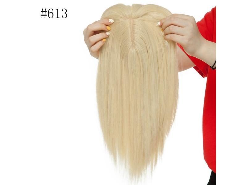HAIRRO 11inch Women Clip In Hair Extensions 3 Clips Natural Straight Black Carousel 1