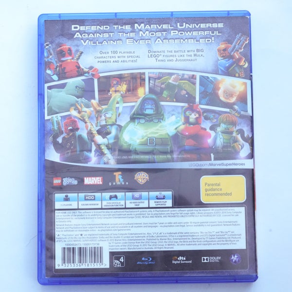 LEGO Marvel Super Heroes PS4 Game Carousel 2
