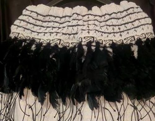 Korowai - “Kotahitanga” – A Pair of Handwoven Contemporary Korowai Carousel 2