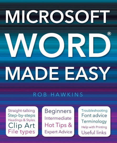 Microsoft Word Made Easy by Rob Hawkins - Paperback Carousel 1