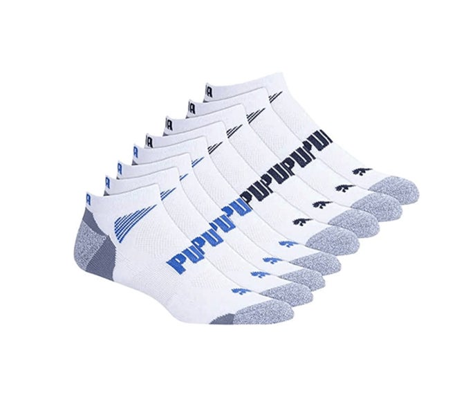 Puma Men's Low Cut 8 Pack Sport Socks, Moisture Control, Arch Support Men's S... Carousel 1