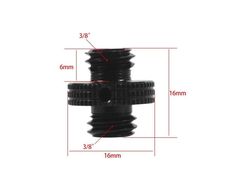 1/4" 3/8" 5/8" M8 M6 Male To Female Thread Screw Mount Converter Adapter Mic Carousel 1