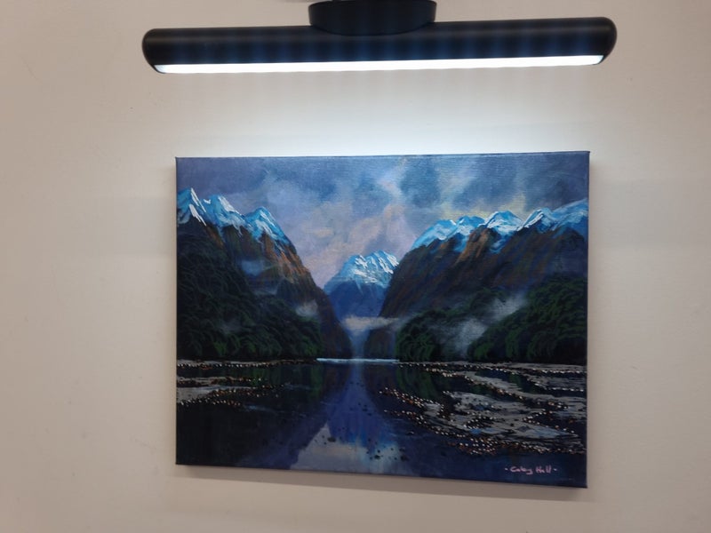 High Snow Level Fiordland - Caley Hall - Original Painting Carousel 10