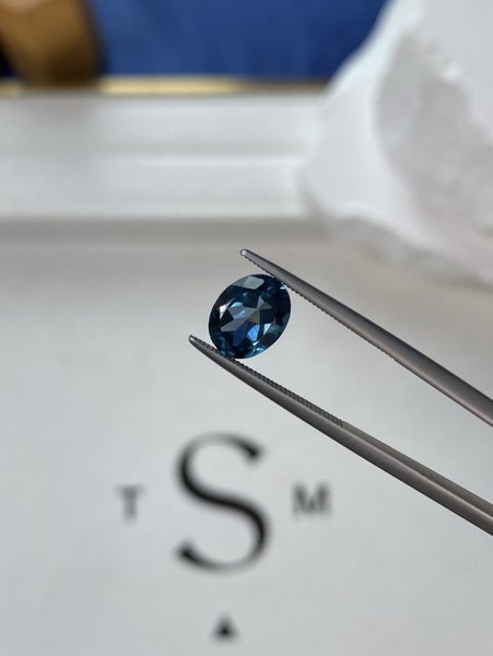 $1 RES ~ $1030 Buy Now * 2.41ct London Blue Topaz Carousel 1