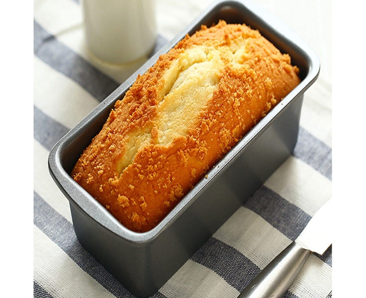 450g Rectangle Cookware Nonstick Cake Pan Box Loaf Tin Kitchen Pastry Bread M Carousel 2