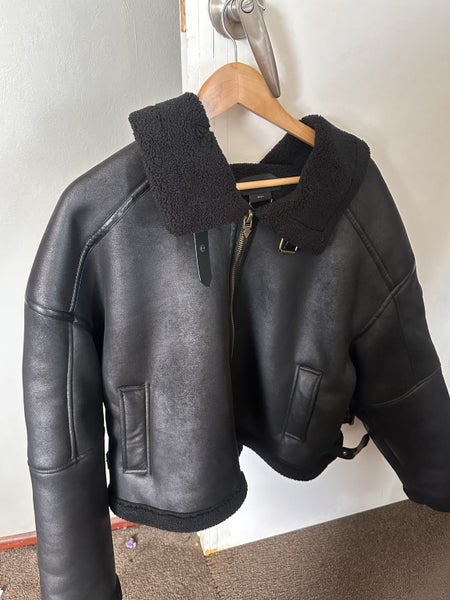 Karen walker aviator cropped jacket63621106858370113