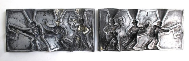 CONFEDERATE CIVIL WAR SOLDIERS 6092 - LEAD SOLDIER CASTING MOLD Carousel 1