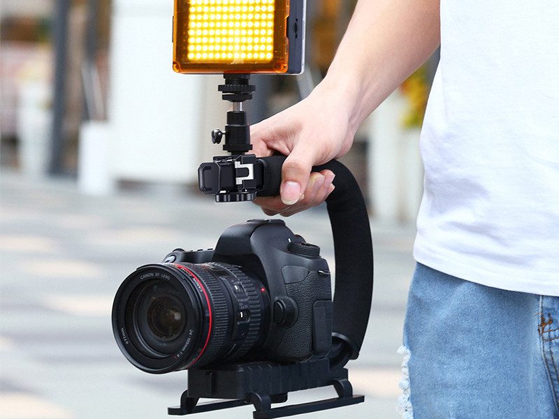 U/C Shape Portable Handheld DV Bracket Kit with Quick Release Buckle for All SLR Carousel 1