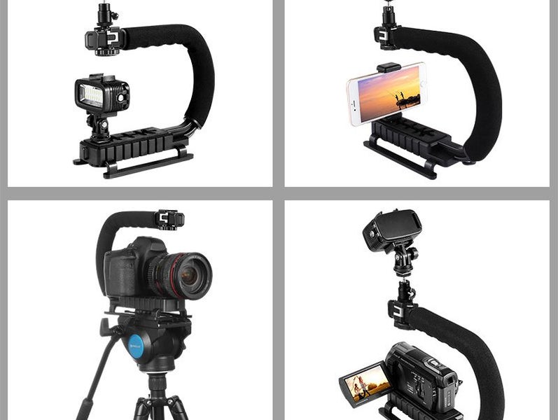 U/C Shape Portable Handheld DV Bracket Kit with Quick Release Buckle for All SLR Carousel 5