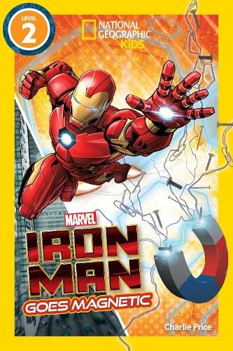 National Geographic Readers: Marvel's Iron Man Goes Magnetic (Level 2) National Carousel 1