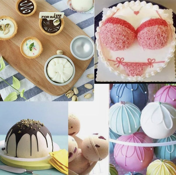 3d Aluminum Bath Bomb Molds Half Ball Sphere Carousel 15