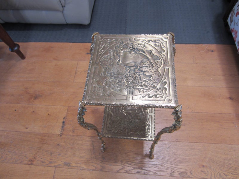 Brass Plant Stand Carousel 6