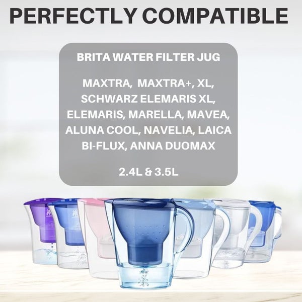 Filter Cartridges For Brita Water Jugs, 6 Filter Value Pack Carousel 10