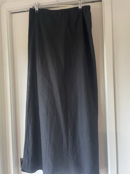 Black linen skirt size 12 by Caroline Sills63617474479106111