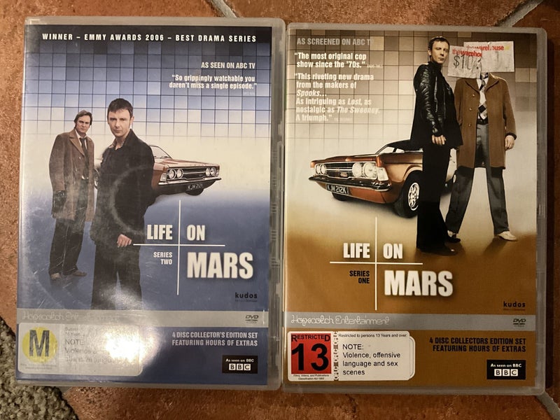 LIFE ON MARS SERIES ONE AND TWO ( EXCELLENT CONDITION ) DVD SET Carousel 1
