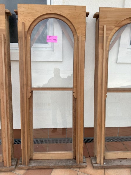 Western Red Cedar weight & cord timber window. (manufactured never installed)63953003590146114