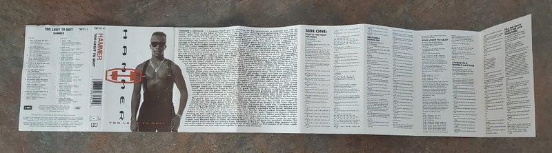 MC Hammer - Too Legit to Quit (Cassette) Carousel 6