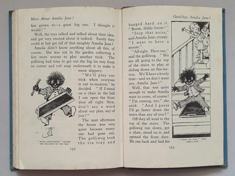 Enid Blyton: MORE ABOUT AMELIA JANE! (hbk, 1954, 1st edtn) Carousel 9