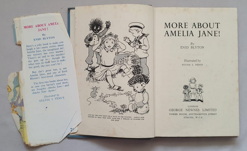 Enid Blyton: MORE ABOUT AMELIA JANE! (hbk, 1954, 1st edtn) Carousel 2