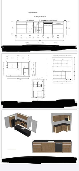 Almost new modern 3 year old kitchen and worktops Carousel 20