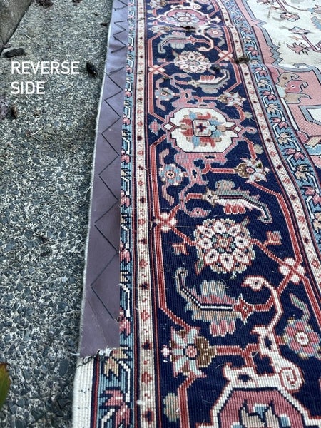 Hand-Knotted Persian Heriz Rug 2.7m X 3.7m63617599030531111