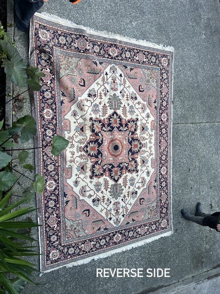 Hand-Knotted Persian Heriz Rug 2.7m X 3.7m63617599030531112