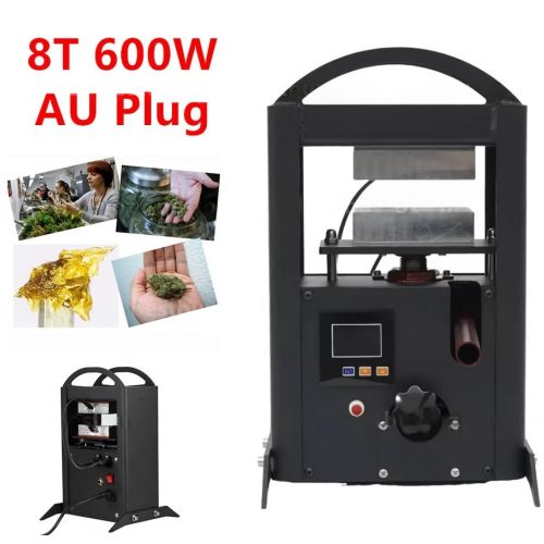 8T Hydraulic Heated Press Machine Portable Double Sides Hot Press Plate Machine Carousel 1