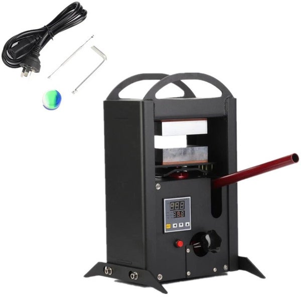 8T Hydraulic Heated Press Machine Portable Double Sides Hot Press Plate Machine Carousel 2