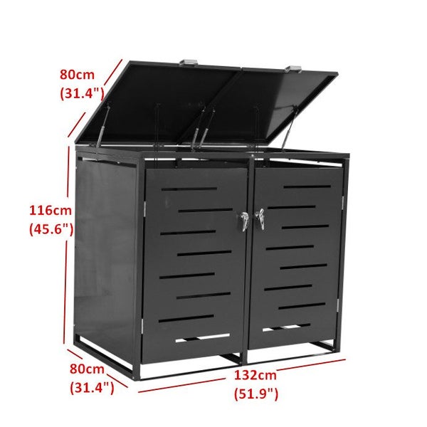 Wheelie bin storage Carousel 7